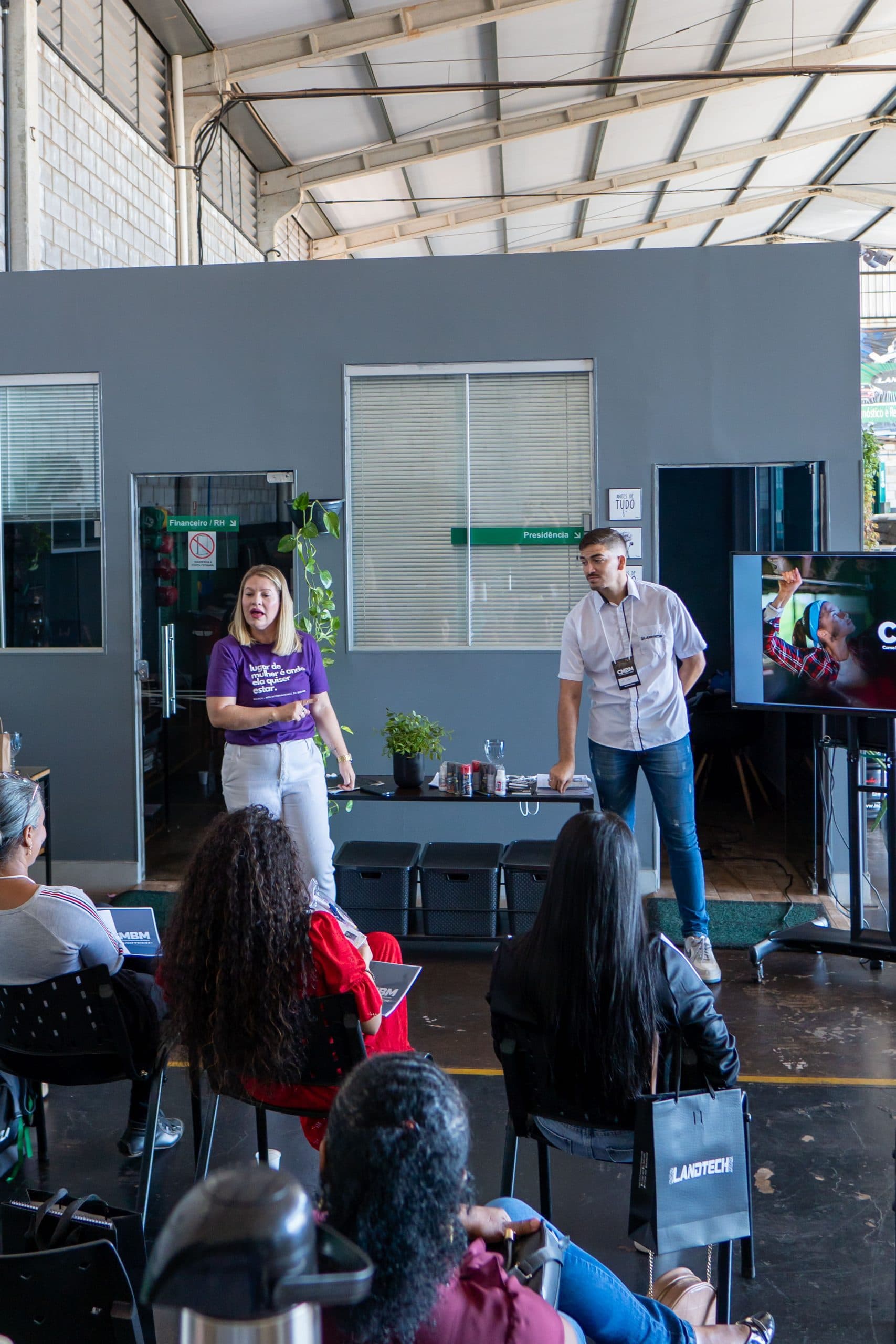 Aula do CMBM na Land Tech